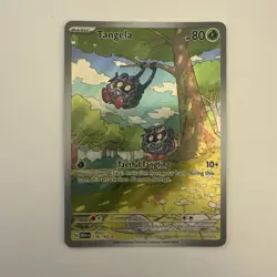 Pokemon Tangela Illustration Rare Holo 178/165 Scarlet & Violet 151 (NM) English - Image 1