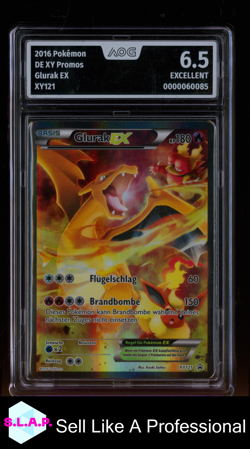 GLURAK EX POKEMON 2016 XY121 XY PROMOS AOG 6.5 - Image 1