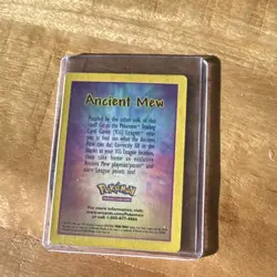 Pokemon Ancient Mew TCG Promo Holo Psychic Card 1999 Wizards of the Coast - Image 3