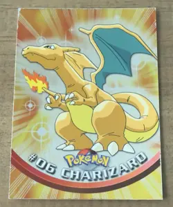 1999 Topps Pokemon TV Foil #6 Charizard - Image 1