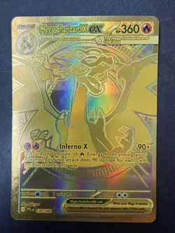 Pokemon Phantasmal Flames Mega Charizard x EX 130/094 Ultra Rare - Image 1