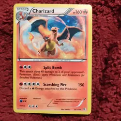 Pokemon TCG Charizard 20/149 Boundaries Crossed Holo Rare Stage 2 HP160 2012 - Image 1
