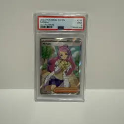 2023 Pokemon TCG Scarlet & Violet Base Set #238 Miriam Ultra Rare PSA 9 - Image 1