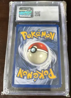 1999 Pokemon Vaporeon Jungle Holo Card 12/64 CGC 7 Near Mint Graded - Image 2