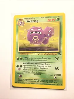 WEEZING - 45/62 - 60 PV - ITALIAN - Fossil - Pokemon Card - NM - Image 1