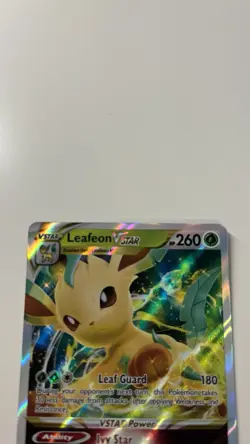Leafeon VSTAR Swsh195 Swsh: Sword & Shield Promo Cards Holo - Image 2