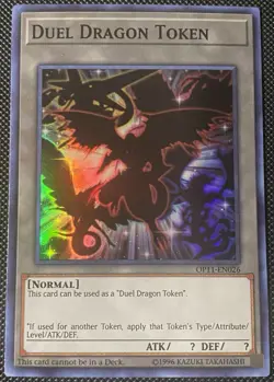 Token: Duel Dragon OP11-EN026 OTS Tournament Pack 11 Unlimited - Yugioh Card - Image 1