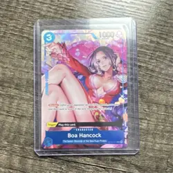 One Piece Bandai Boa Hancock Character Card ST03-013 Trigger English CCG - Image 1