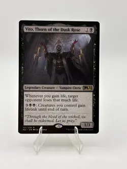 Vito, Thorn of the Dusk Rose Core Set 2021 Regular Near Mint - Image 1