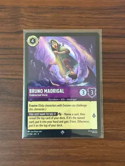 DISNEY LORCANA FABLED NON-HALO BRUNO MADRIGAL UNDETECTED UNCLE 0/204 - Image 1