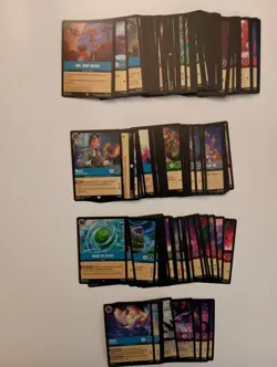 Disney Lorcana Fabled Lot of 143 (73xC + 35xUC + 26xRare + 9xSuper Rare) - Image 1