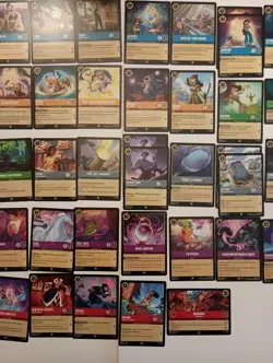 Disney Lorcana Fabled Lot of 143 (73xC + 35xUC + 26xRare + 9xSuper Rare) - Image 4