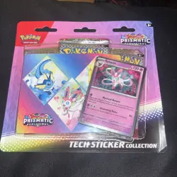 Pokemon TCG Prismatic Evolutions Tech Sticker Collection - Sylveon |BRAND NEW - Image 1