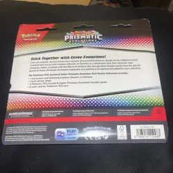 Pokemon TCG Prismatic Evolutions Tech Sticker Collection - Sylveon |BRAND NEW - Image 2