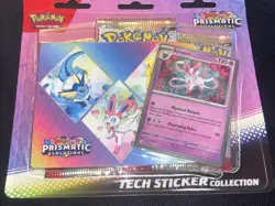 Pokemon TCG Prismatic Evolutions Tech Sticker Collection - Sylveon |BRAND NEW - Image 1