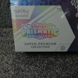 POKEMON Scarlet & Violet Prismatic Evolutions Super-Premium Collection Worn Box - Image 2