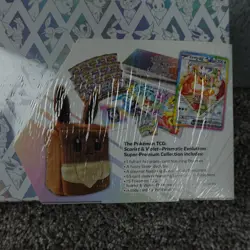 POKEMON Scarlet & Violet Prismatic Evolutions Super-Premium Collection Worn Box - Image 4