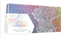 POKEMON Scarlet & Violet Prismatic Evolutions Super-Premium Collection Worn Box - Image 1