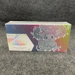 POKEMON Scarlet & Violet Prismatic Evolutions Super-Premium Collection Worn Box - Image 1