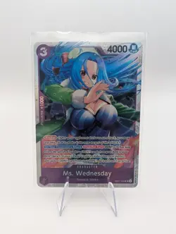 Ms. Wednesday EB01-034 English SR Extra Booster: Memorial Collection One Piece - Image 1