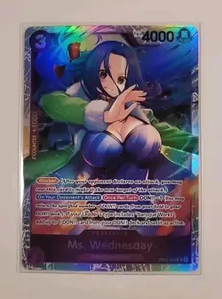 ONE PIECE TCG Ms. Wednesday EB01-034 SR Memorial Collection Near Mint - Image 1