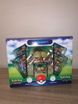 POKEMON TCG POKEMON GO COLLECTION ALOLAN EXEGGUTOR V (4 BOOSTER PACKS + 2 PROMO) - Image 2