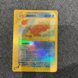 Pokemon TCG - Slowbro 33/147 Aquapolis - Rare Reverse Holo - HP - See Photos - Image 1