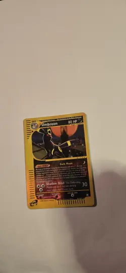 Pokemon Umbreon 41/147 Reverse Holo Rare Aquapolis WOTC 2002 - Image 1