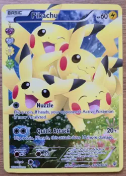 Pokemon Pikachu TCG RC29/RC32 Generations Ultra Rare Full Art Radiant Collection - Image 1