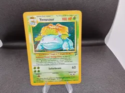 Pokemon TCG WOTC Base Set 2 Holo Venusaur 18/130 Unlimited LP Priority Mail - Image 1