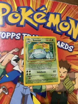 Pokemon TCG Venusaur Holo Rare Card Base Set 15/102, 1999 Vintage - Image 4