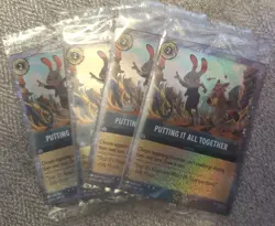 4 Lorcana Putting It All Together Zootopia Movie Promo Card | Play set - Image 1