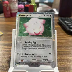 Chansey ex - Pokemon card - Ruby and Sapphire 96/109- Ultra Rare - Image 1