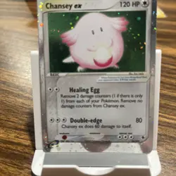 Chansey ex - Pokemon card - Ruby and Sapphire 96/109- Ultra Rare - Image 4