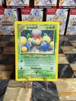Pokemon TCG Jumpluff Neo Revelation Holo Card 9/64 Rare - Image 1