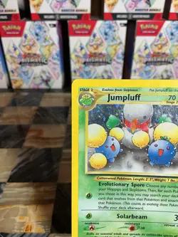 Pokemon TCG Jumpluff Neo Revelation Holo Card 9/64 Rare - Image 2