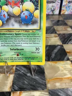 Pokemon TCG Jumpluff Neo Revelation Holo Card 9/64 Rare - Image 5