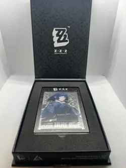 Zenless Zone Zero Jane Doe SILVER Metal Art Card ZZZ Anime Impulse Series 3 - Image 2