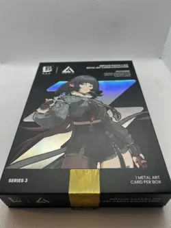 Zenless Zone Zero Jane Doe SILVER Metal Art Card ZZZ Anime Impulse Series 3 - Image 3