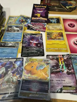 Massive Pokemon pocket monster Card Bundle around 1500 cards some rare tins - Image 3