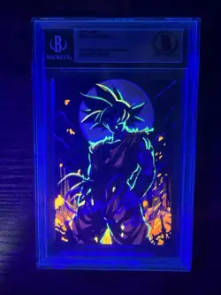 Dragonball Hand Drawn Sketch Art Card Signed Goku Sean Schemmel 1 of 1! Beckett - Image 3