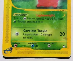 Hoppip #83/147 Pokemon 2002 Aquapolis Set Collectible CCG Card - Image 3