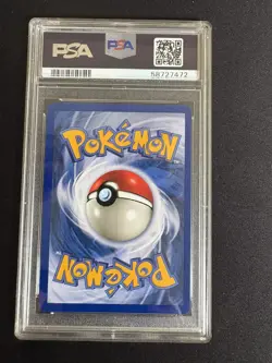 1999 Fossil Gengar Holo Rare Pokemon Card #5/62 Vintage PSA 8 NM -Mint - Image 2