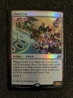 Magic The Gathering MTG - Clown Car Foil - Unfinity - Image 1