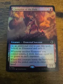 Champion of the Path (Extended Art) Lorwyn Eclipsed Foil - Image 1