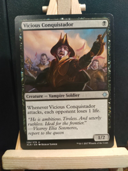 Vicious Conquistador - Ixalan - Uncommon - NM to LP (see pics) - Image 1