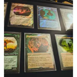 Lot of 7 MTG LTR Showcase Surge Foil Uncommons Lord of the Rings - Image 3