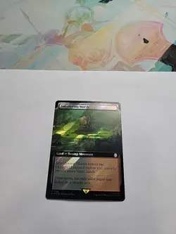 MTG - Smoldering Marsh (Extended Art) (Surge Foil) PIP Rare #1038 - Image 2