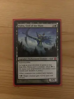 MTG Nylea, God of the Hunt Theros 166/249 Regular Mythic - Image 1