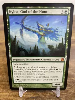 Nylea, God of the Hunt Theros Regular Magic The Gathering TCG - Image 1